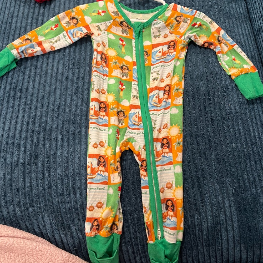Moana bamboo 0-3 month zippy